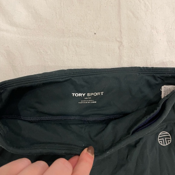 Tory Sport Green Leggings - Picture 3 of 5